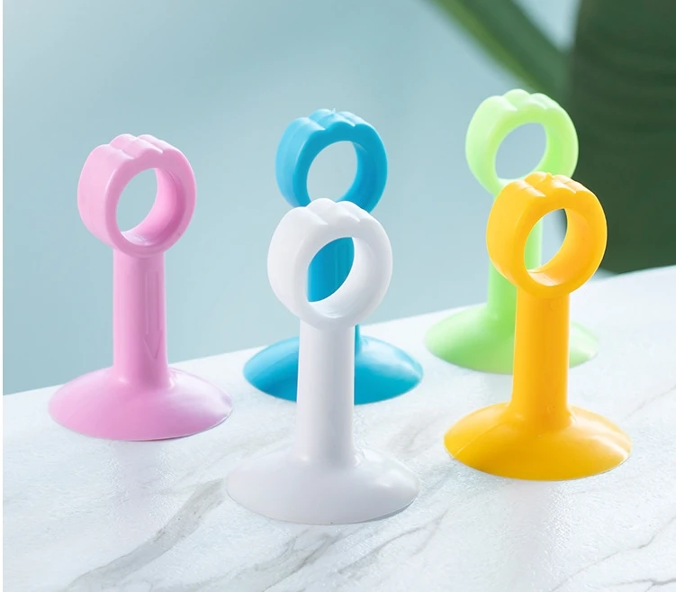 Children's anti-pinch hand safety card silicone door stop reusable non-perforated door stop practical home hardware
Children's anti-pinch hand safety card silicone door stop reusable non-perforated door stop practical home hardware