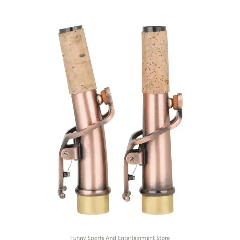 C4DE 2Pcs/pack Saxophone Neck Brass Cork Wood Straight Curved Saxophone Neck Sets for Soprano Saxophone, Red Antique Color
C4DE 2Pcs/pack Saxophone Neck Brass Cork Wood Straight Curved Saxophone Neck Sets for Soprano Saxophone, Red Antique Color