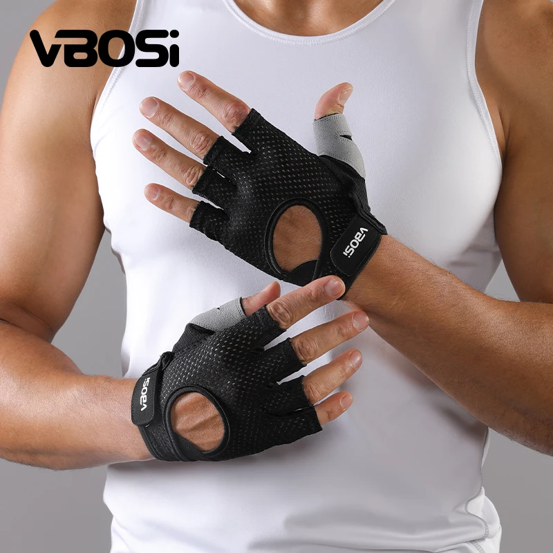 VBOSI Breathable Non-Slip Half-Finger Padded Palm Fitness Sports Gloves for Weightlifting, Cycling & Driving for Women Men
VBOSI Breathable Non-Slip Half-Finger Padded Palm Fitness Sports Gloves for Weightlifting, Cycling & Driving for Women Men