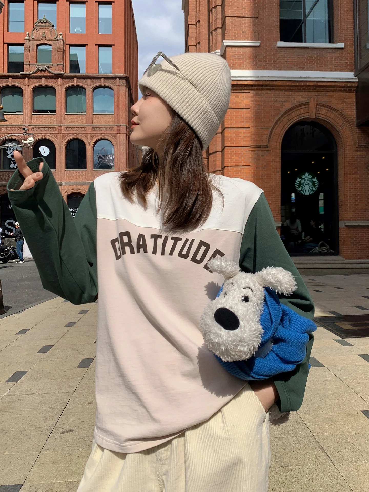 Ribeelin Sisy Spliced round Ne T-irt Women's Casual Sle Long Sve Cotton 00% Print Faionable Contrast Color Top
Ribeelin Sisy Spliced round Ne T-irt Women's Casual Sle Long Sve Cotton 00% Print Faionable Contrast Color Top