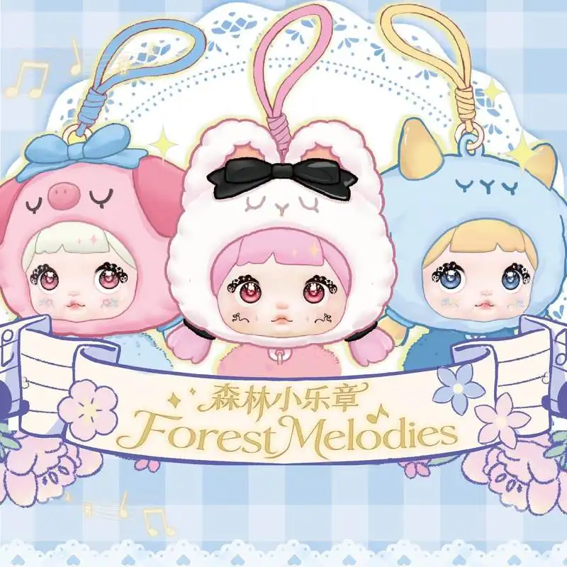 Набор коллекционных силиконовых чехлов для наушников Nommi Forest Melodies: милые плюшевые подвески-брелоки в виде зайчика и щенка (слепая коробка), подарок для девочек
Набор коллекционных силиконовых чехлов для наушников Nommi Forest Melodies: милые плюшевые подвески-брелоки в виде зайчика и щенка (слепая коробка), подарок для девочек