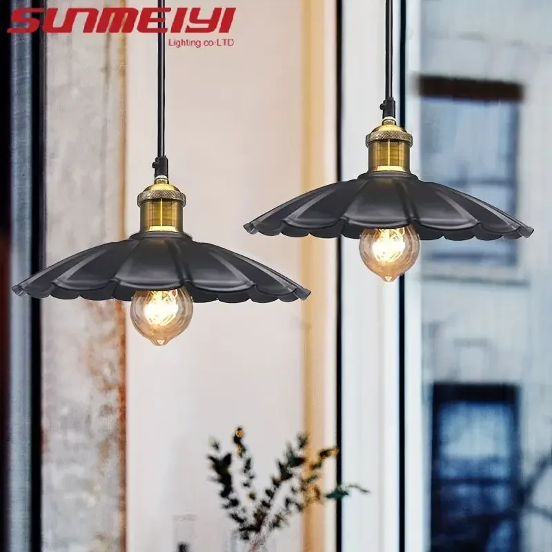 Vintage Pendant Light Loft Retro Chandelier Pendant Lamp E27 Base Industrial Hanging Light Edison Home Lighting for Living Room
Vintage Pendant Light Loft Retro Chandelier Pendant Lamp E27 Base Industrial Hanging Light Edison Home Lighting for Living Room