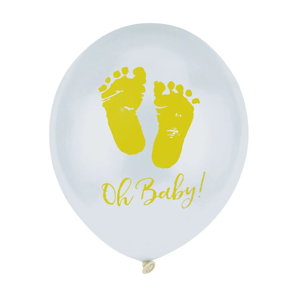 10 Pcs 2.8g Balloons Set He or She Gender Disclosure Balloons Footprint Decorative Latex Balloons Kit for Wedding
10 Pcs 2.8g Balloons Set He or She Gender Disclosure Balloons Footprint Decorative Latex Balloons Kit for Wedding