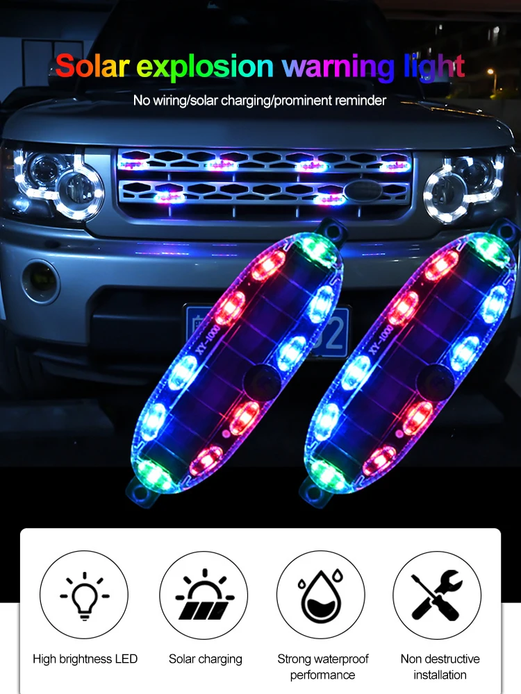 Kebidumei Solar Flashing-Warning Light LED Warning Safety Flashing By Strobe Light Adjustable Auto Parking Lamp Rear-Warning
Kebidumei Solar Flashing-Warning Light LED Warning Safety Flashing By Strobe Light Adjustable Auto Parking Lamp Rear-Warning