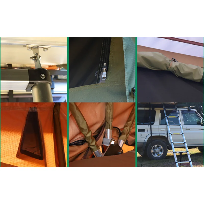 High Quality Waterproof Automatic Portable Aluminium Hard Rooftop Tent Parts
High Quality Waterproof Automatic Portable Aluminium Hard Rooftop Tent Parts