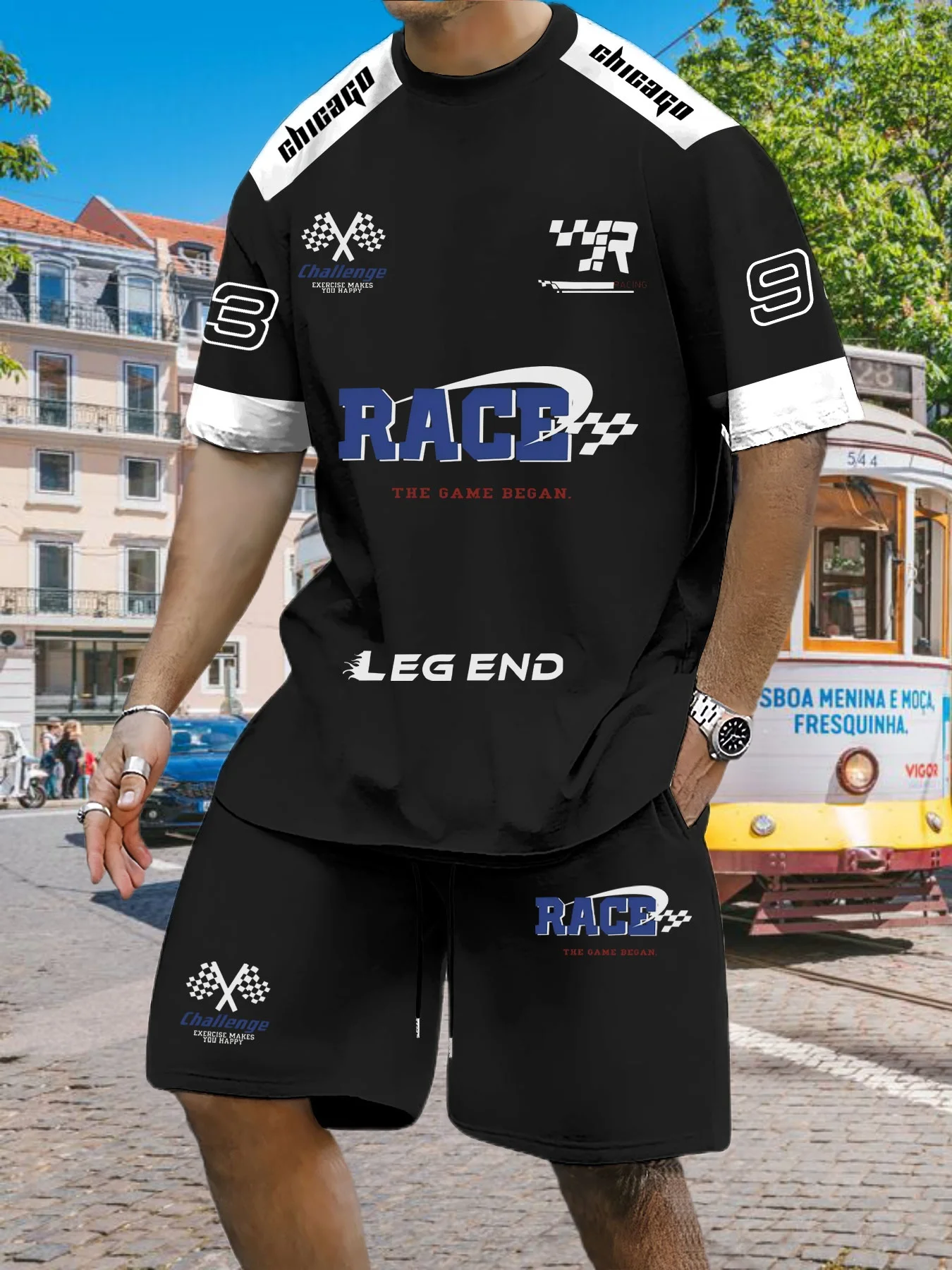 2025 Latest Hot T-shirt Set 3D Vacation Style Trendy Various Elements Fashionable Street Men's Set Summer Top Shorts Breathable
2025 Latest Hot T-shirt Set 3D Vacation Style Trendy Various Elements Fashionable Street Men's Set Summer Top Shorts Breathable