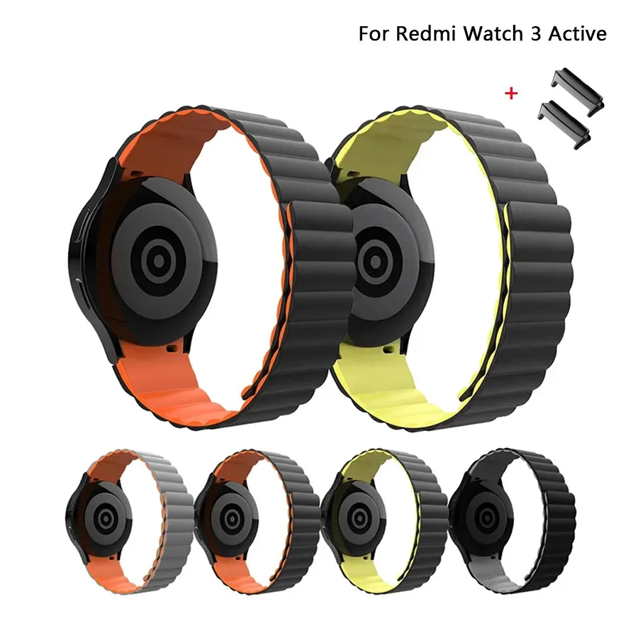 Силиконовый магнитный ремешок для часов Redmi Watch 3 active, сменный ремешок для часов RedMi Watch 3 Lite
Силиконовый магнитный ремешок для часов Redmi Watch 3 active, сменный ремешок для часов RedMi Watch 3 Lite