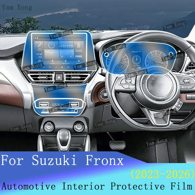 Car Gear Panel Sticker For Suzuki Fronx 2023 24 25 2026 Full set interior Film Navigation screen TPU Transparent Protection Film
Car Gear Panel Sticker For Suzuki Fronx 2023 24 25 2026 Full set interior Film Navigation screen TPU Transparent Protection Film