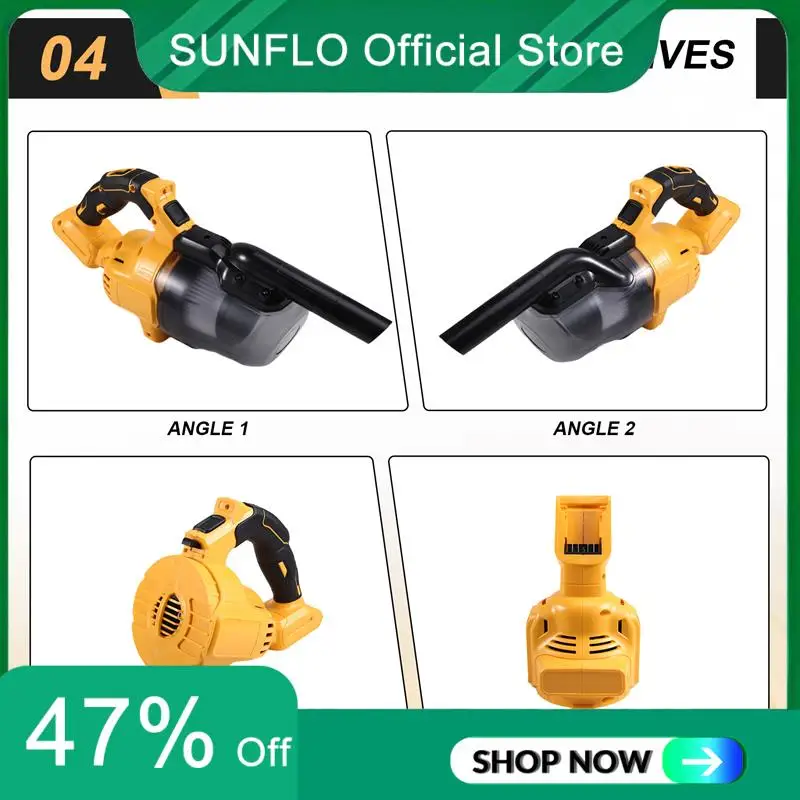Handheld Vacuum Cleaner Withfilter Electric Cordless Vacuum Forhome Car Pet Hair Cleaner Fordewalt 20V Battery
Handheld Vacuum Cleaner Withfilter Electric Cordless Vacuum Forhome Car Pet Hair Cleaner Fordewalt 20V Battery