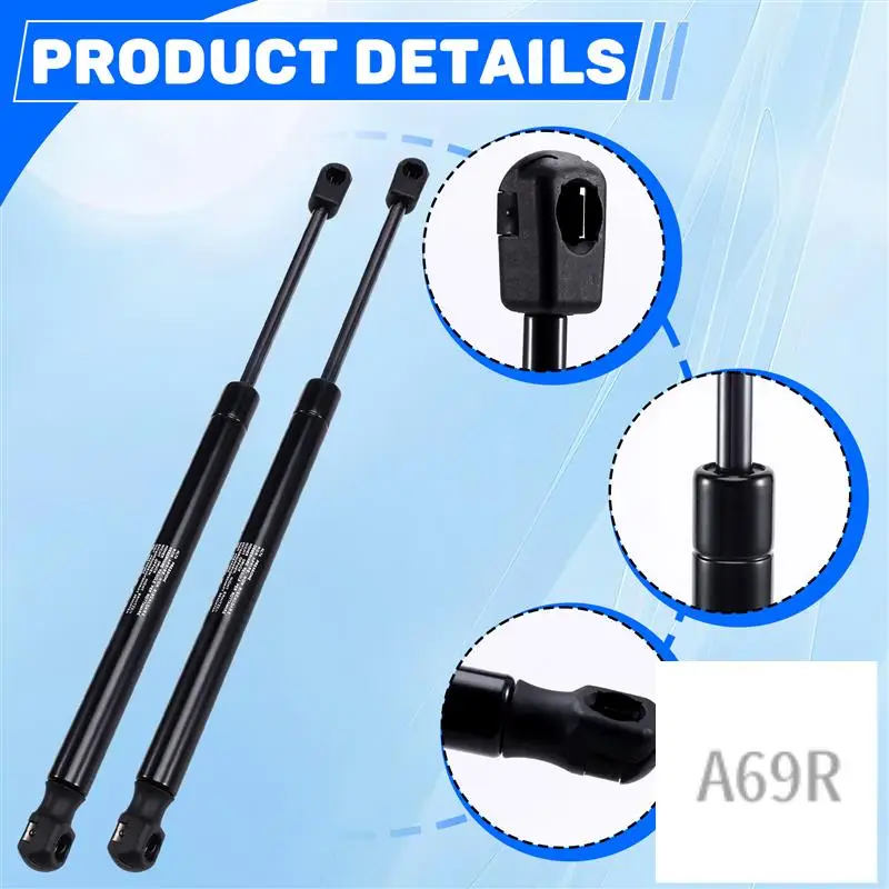 A69R-2PCS Bonnet Hood Strut Hood Gas Spring Shock For Maserati Quattroporte 2004-2012 Sedan
A69R-2PCS Bonnet Hood Strut Hood Gas Spring Shock For Maserati Quattroporte 2004-2012 Sedan