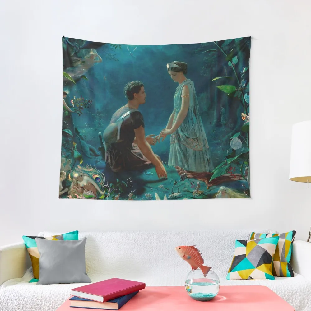 John Simmons Hermia and Lysander. A Midsummer Night's Dream Tapestry Decoration Bedroom Aesthetics For Room On The Wall Tapestry
John Simmons Hermia and Lysander. A Midsummer Night's Dream Tapestry Decoration Bedroom Aesthetics For Room On The Wall Tapestry