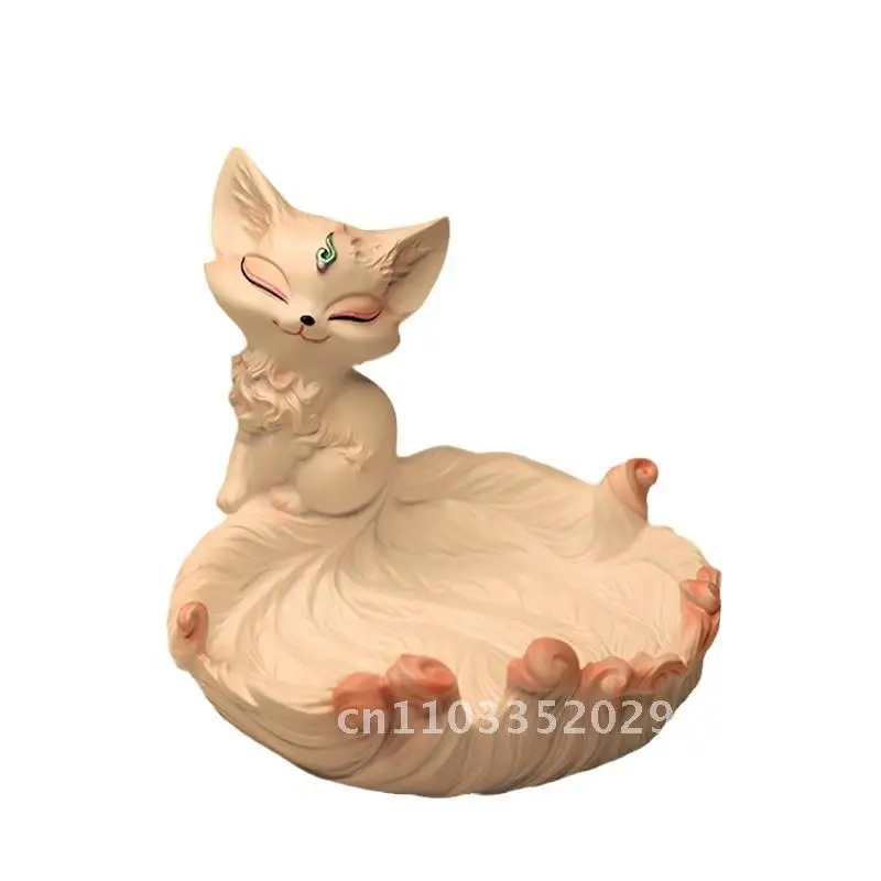 Nine-Tail Fox Key Storage Resin Entrance Ornament with Light Luxury Door Shoe Cabinet Decor Home Desktop Moving Gift Idea
Nine-Tail Fox Key Storage Resin Entrance Ornament with Light Luxury Door Shoe Cabinet Decor Home Desktop Moving Gift Idea