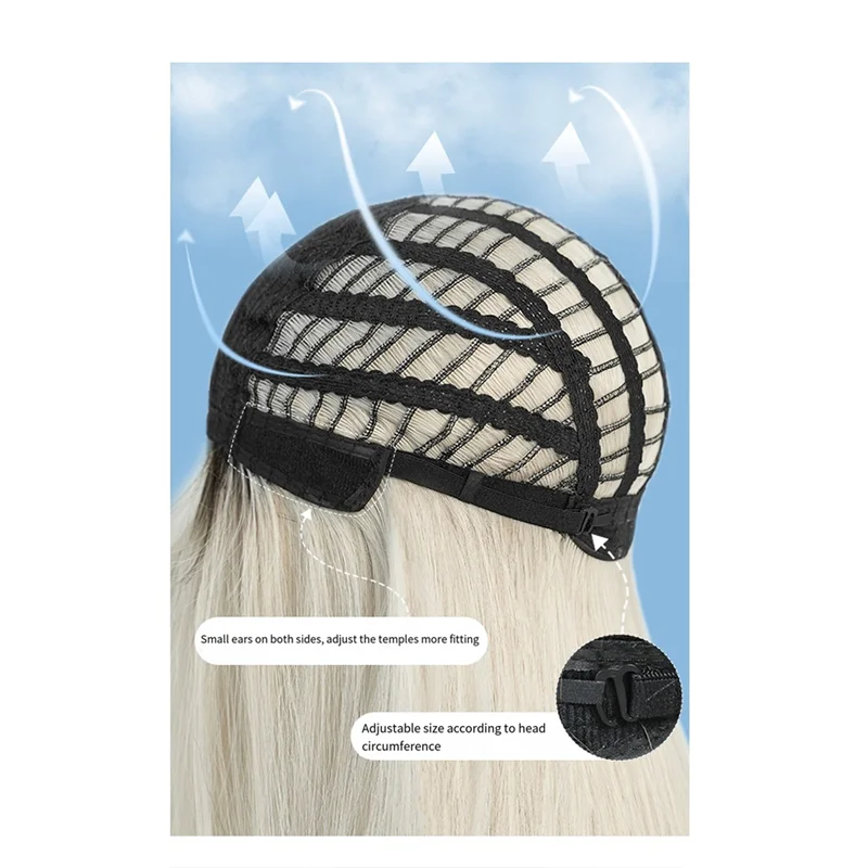 N02R-64Cm European And American Simulation Wig Female Long Hair Center Parted Full Head Set Long Hair Female Set Head Wig Durabl
N02R-64Cm European And American Simulation Wig Female Long Hair Center Parted Full Head Set Long Hair Female Set Head Wig Durabl
