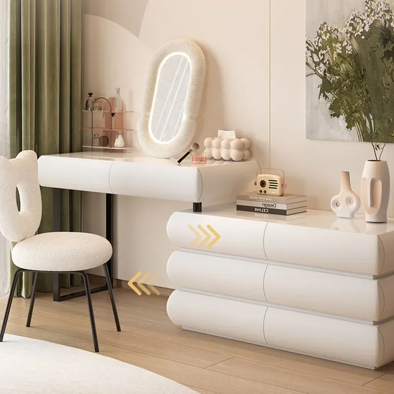 z Beauty Dressers Korean Big Modern Luxury Next Bed Pink White Long Mirror Salon Dressing Table Decor Tocador Bedroom Furniture
z Beauty Dressers Korean Big Modern Luxury Next Bed Pink White Long Mirror Salon Dressing Table Decor Tocador Bedroom Furniture