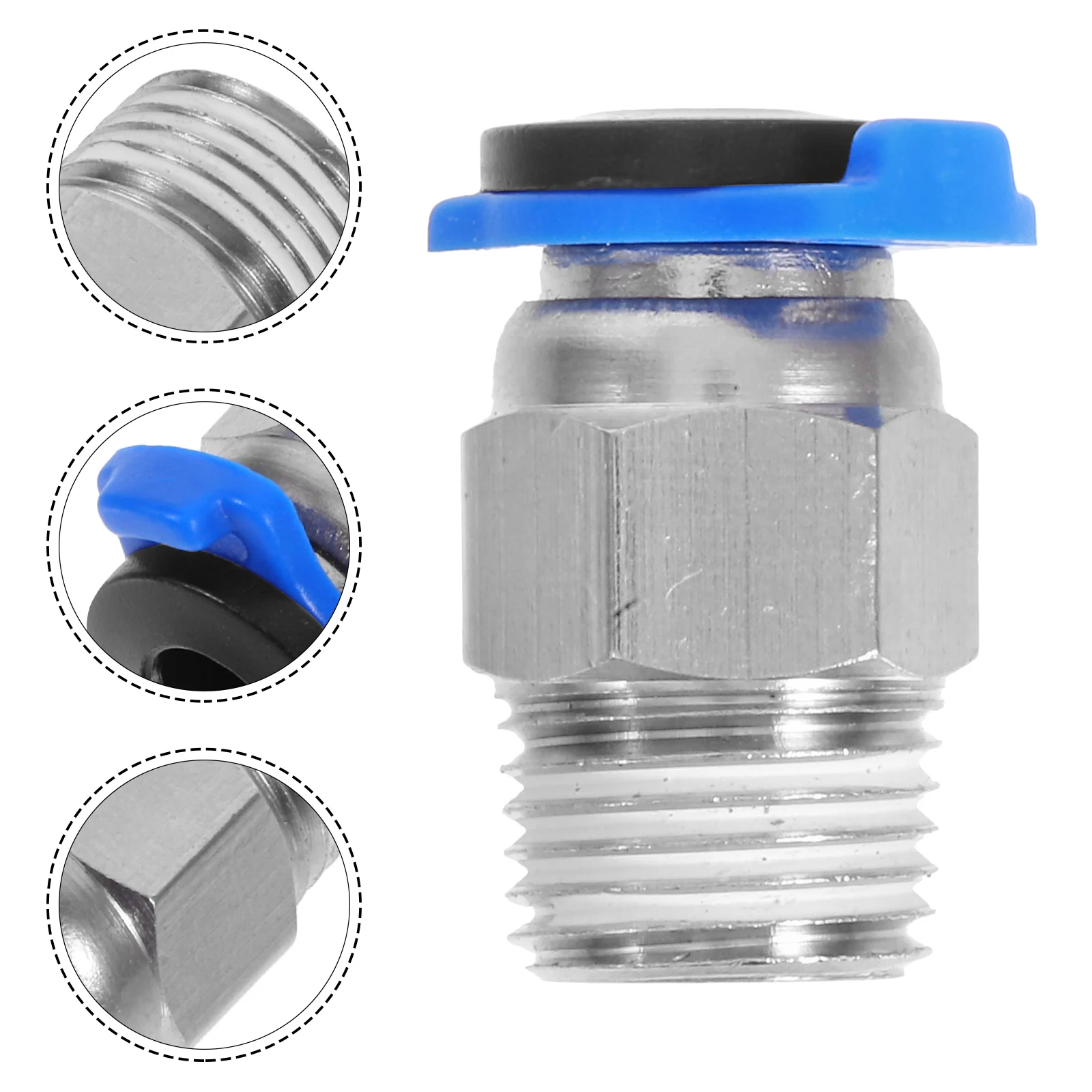 10 set Pneumatic Quick Connect Fittings M10 Thread Straight Air Hose Connector for 3D Printer Metal Plastic Coupler Efficient
10 set Pneumatic Quick Connect Fittings M10 Thread Straight Air Hose Connector for 3D Printer Metal Plastic Coupler Efficient