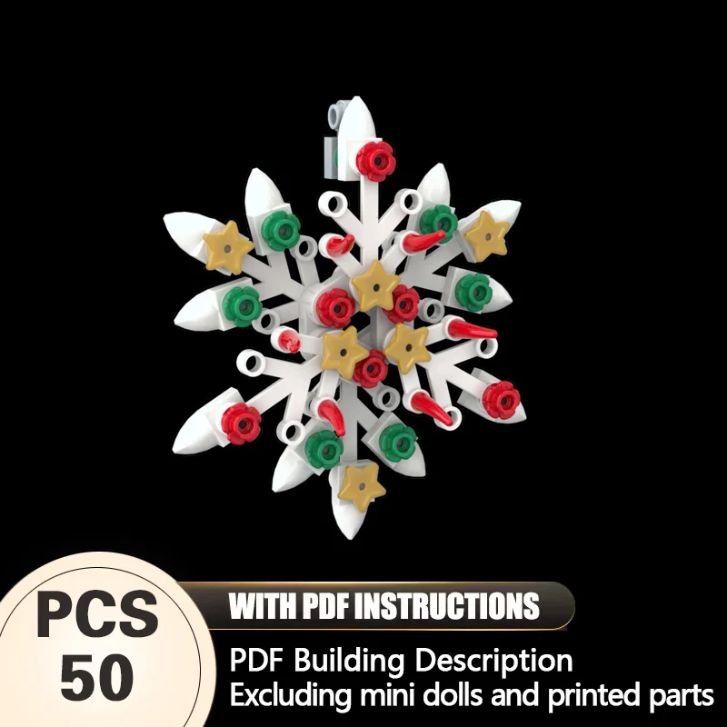 Creators Animal Series Model MOC Building Bricks Christmas Snowflake Ornament Modular Technology Gifts Holiday Assemble Toy Suit
Creators Animal Series Model MOC Building Bricks Christmas Snowflake Ornament Modular Technology Gifts Holiday Assemble Toy Suit