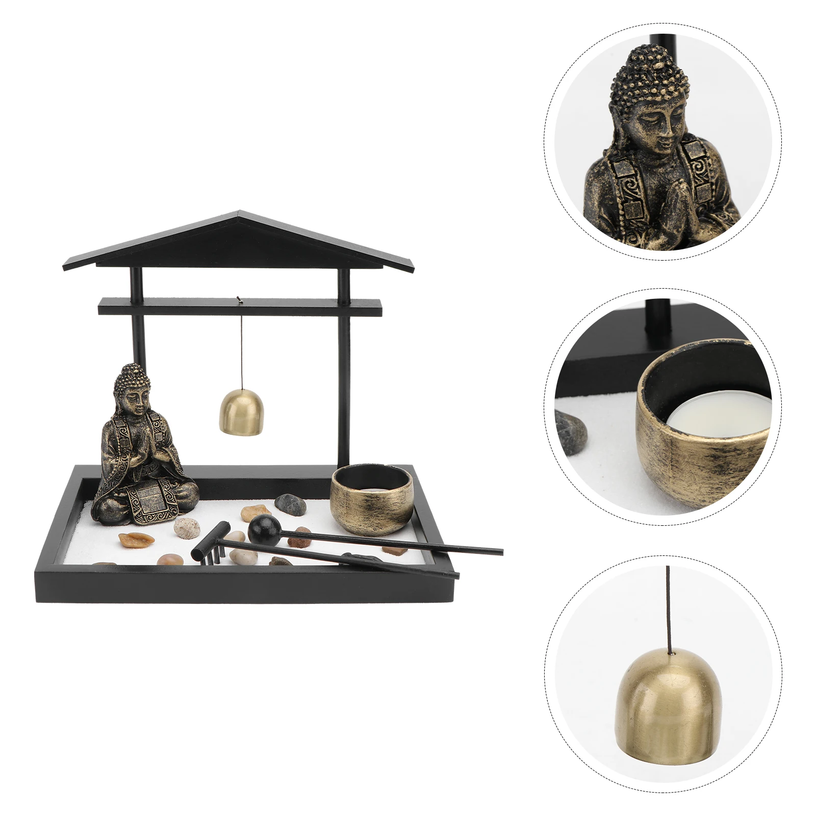 Desktop Resin Zen S Table Decor Wood Garden Kit Household Adornment Stress Relief Fatigue Calming Yoga
Desktop Resin Zen S Table Decor Wood Garden Kit Household Adornment Stress Relief Fatigue Calming Yoga