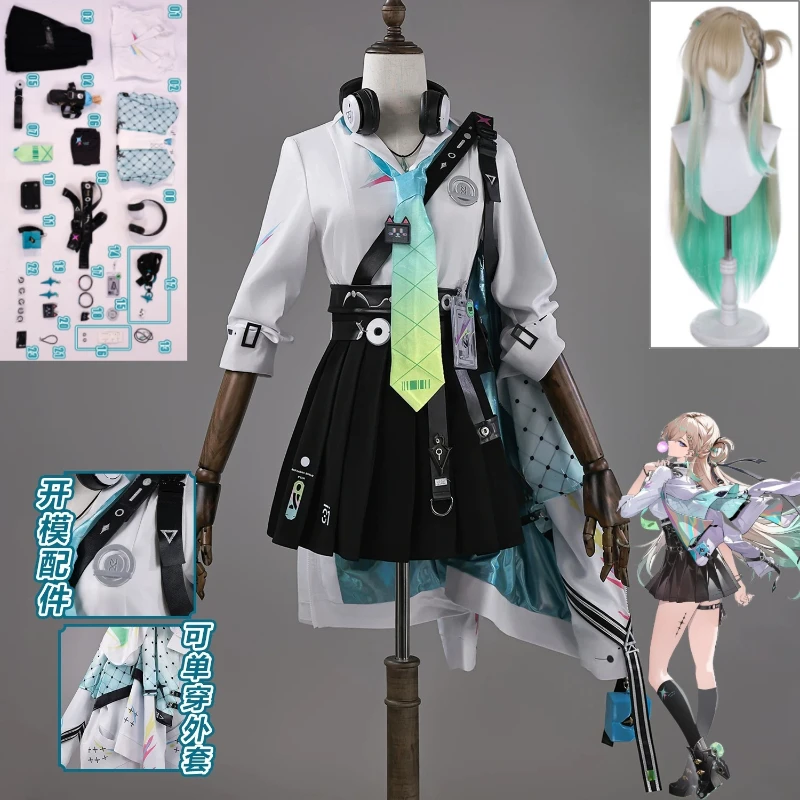 Linna Wuthering Waves Cosplay Costume Snow Frost Workshop Complete Set Cute Dress Role Play For Women Convention
Linna Wuthering Waves Cosplay Costume Snow Frost Workshop Complete Set Cute Dress Role Play For Women Convention