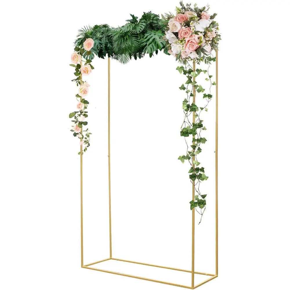 Elegant 9.2T Metal Wedding Arch for Ceremonies and Celebrations, Gold Garden Arbor
Elegant 9.2T Metal Wedding Arch for Ceremonies and Celebrations, Gold Garden Arbor