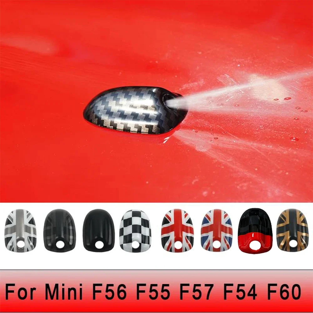 Car Wiper Water Spray Nozzle Covers For MINI One Cooper F56 F55 F57 Countryman F60 Clubman F54 Auto Decoration Accessories
Car Wiper Water Spray Nozzle Covers For MINI One Cooper F56 F55 F57 Countryman F60 Clubman F54 Auto Decoration Accessories