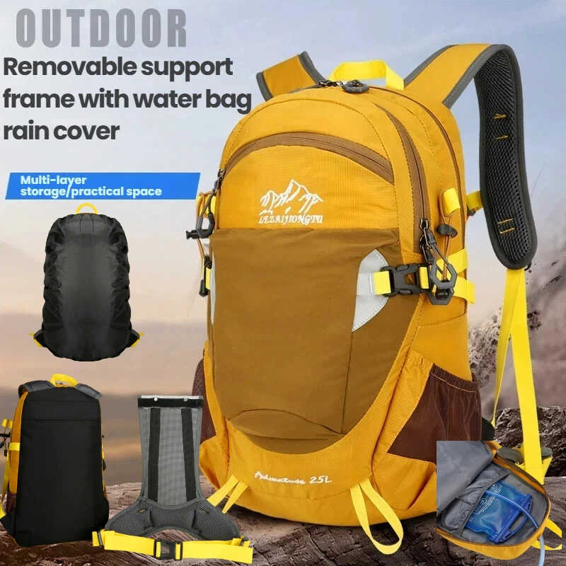 25L Waterproof Hiking Backpack Lightweight Large Capacity Outdoor Travel Bag for Men And Women Cycling And Camping Gear
25L Waterproof Hiking Backpack Lightweight Large Capacity Outdoor Travel Bag for Men And Women Cycling And Camping Gear