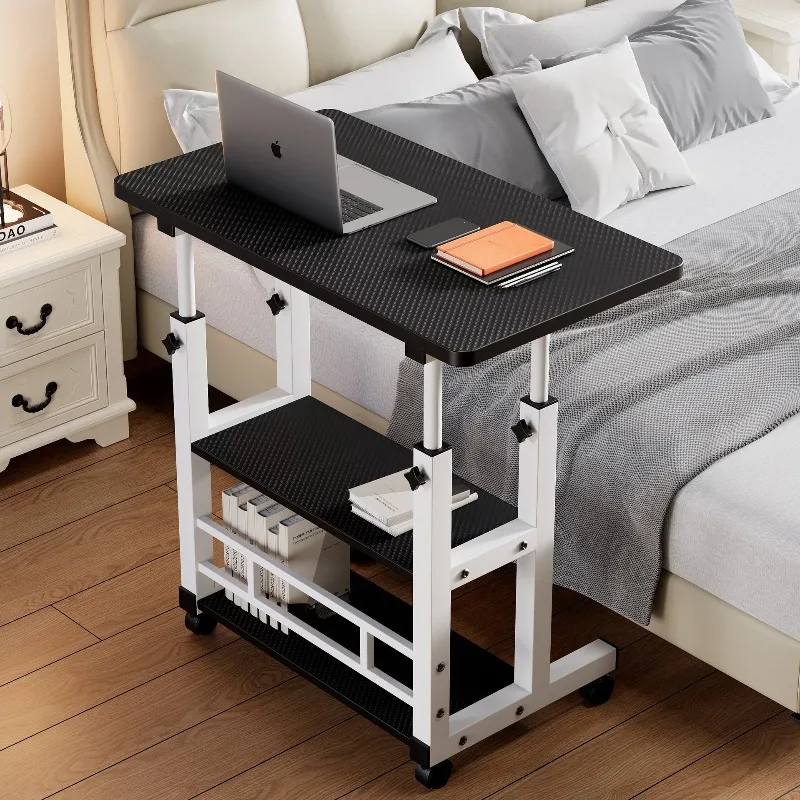 2025 Laptop Table Height Adjustable Notebook Desk Bedside Desk With Big Storage Shelves and Wheels
2025 Laptop Table Height Adjustable Notebook Desk Bedside Desk With Big Storage Shelves and Wheels