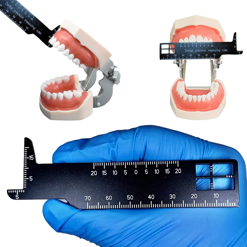 Dual-Scale Dental Ruler with Non-Slip Design for Accurate Gum/Tooth Measurement & Dental Photography
Dual-Scale Dental Ruler with Non-Slip Design for Accurate Gum/Tooth Measurement & Dental Photography