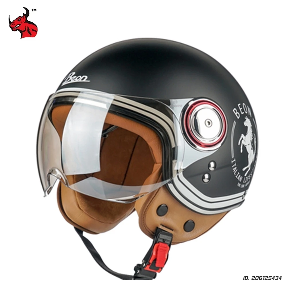 Open Face Motorcycle Helmet Motorbike Casco Jet Retro 3/4 Helmet Motocross 3/4 Half Helmets Racing Scooter ECE Certification
Open Face Motorcycle Helmet Motorbike Casco Jet Retro 3/4 Helmet Motocross 3/4 Half Helmets Racing Scooter ECE Certification