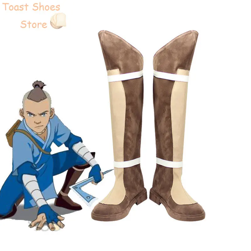 Обувь для косплея Sokka, Хэллоуин, искусственная аниме косплей, кожаная обувь, реквизит для косплея, костюм, реквизит
Обувь для косплея Sokka, Хэллоуин, искусственная аниме косплей, кожаная обувь, реквизит для косплея, костюм, реквизит