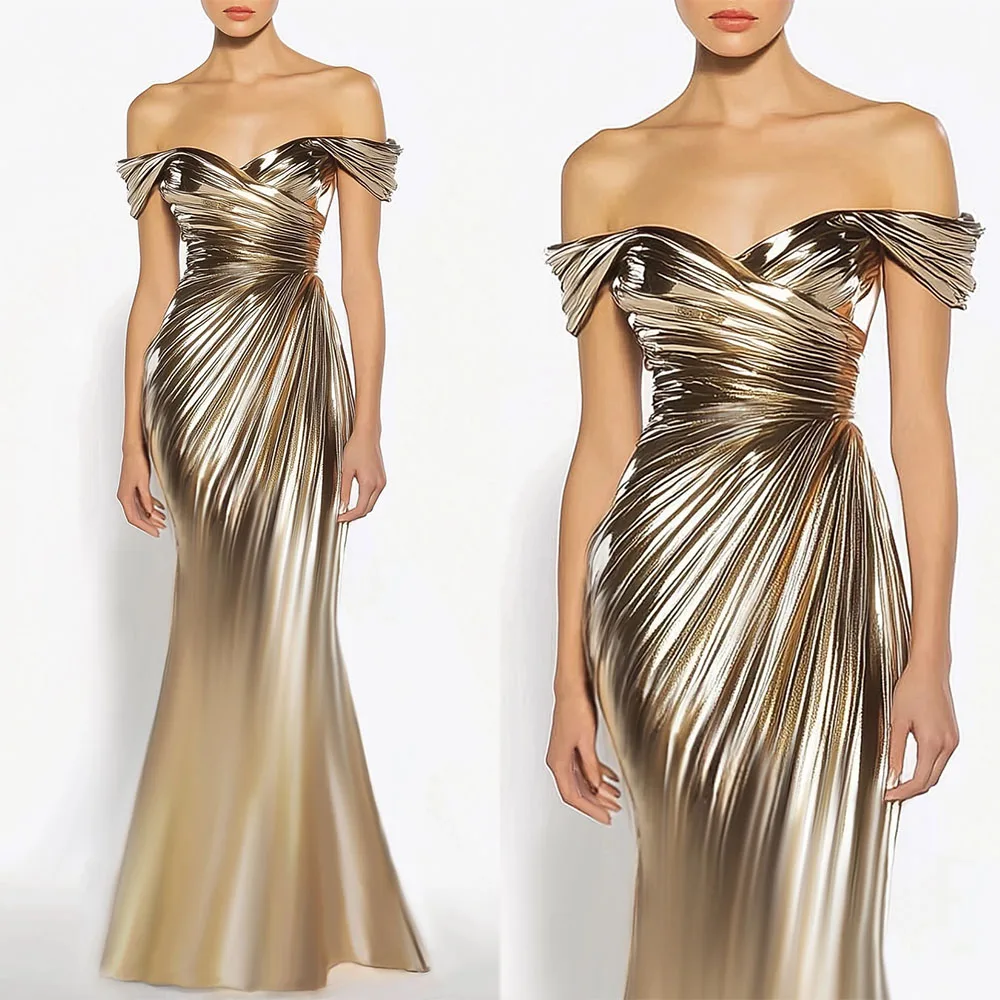 Высокое качество по индивидуальному заказу с открытыми плечами и складками длиной до пола, платья русалки с v-образным вырезом для женщин, вечерние Abiti Da Sera فساتين حفلات Formal
Высокое качество по индивидуальному заказу с открытыми плечами и складками длиной до пола, платья русалки с v-образным вырезом для женщин, вечерние Abiti Da Sera فساتين حفلات Formal