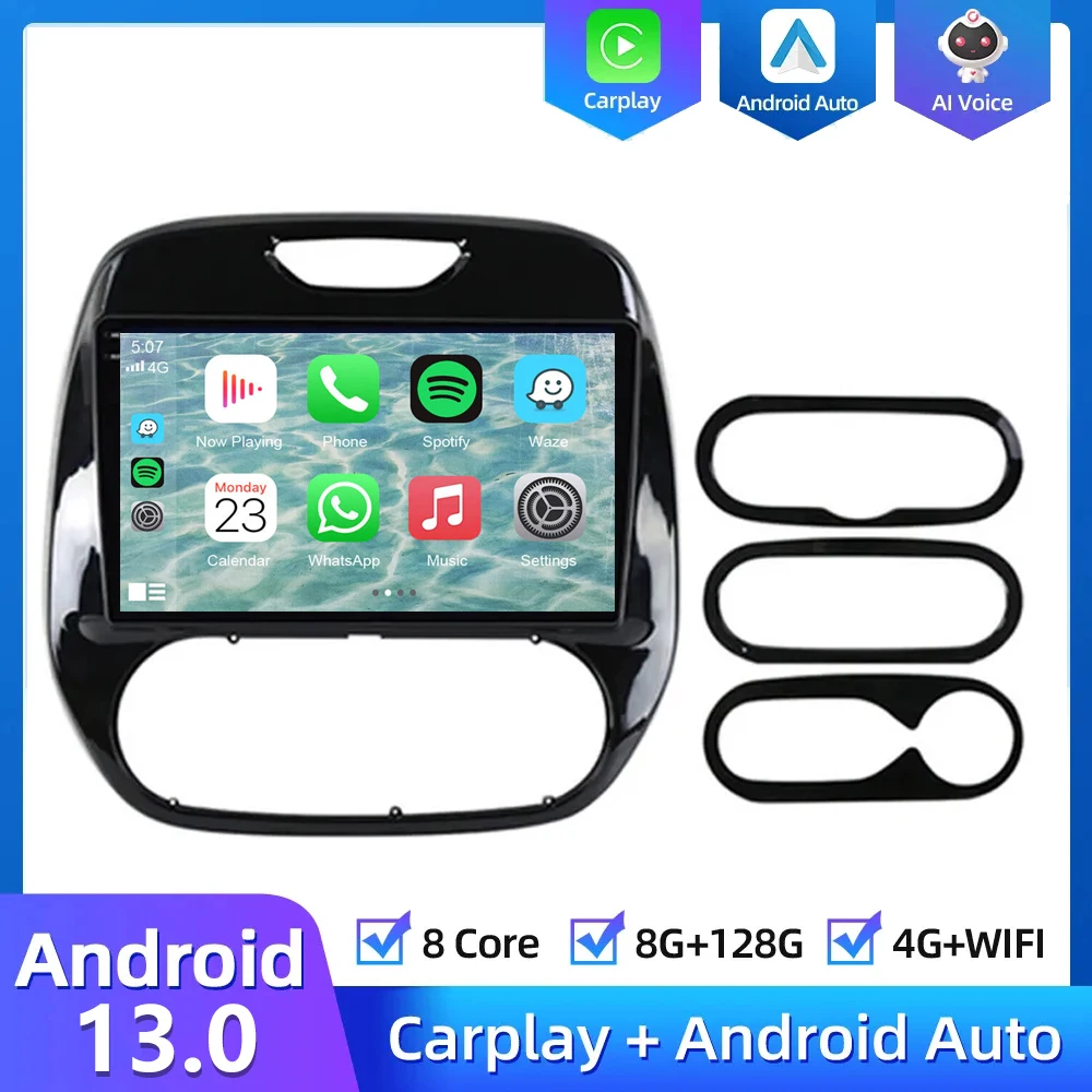 8G+128GB 2din Android Auto Radio for Renault Kaptur Captur 2016-2019 wireless Carplay 4G Car Multimedia GPS 2din autoradio
8G+128GB 2din Android Auto Radio for Renault Kaptur Captur 2016-2019 wireless Carplay 4G Car Multimedia GPS 2din autoradio