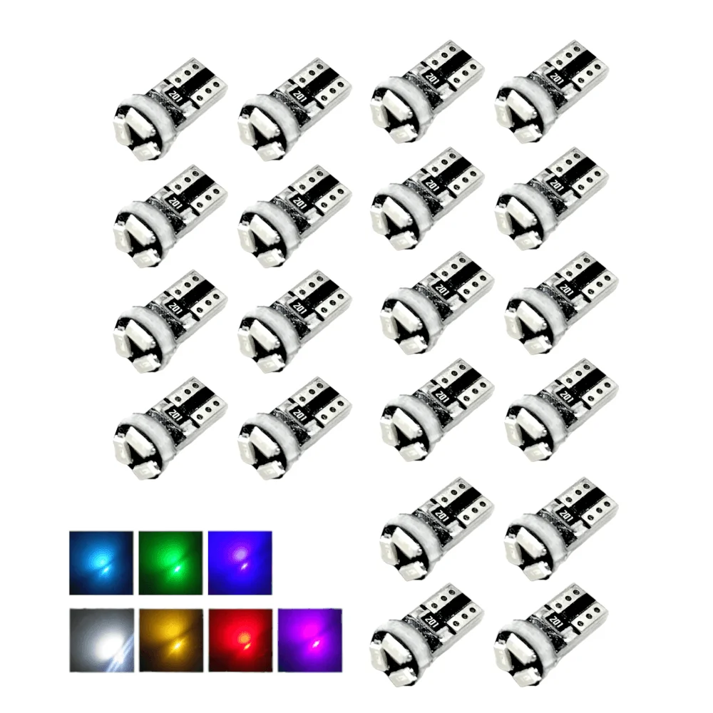 20Pcs T5 3014 SMD CANBUS Error Car Instrument LED Lights Free Gauge Indicator License Plate Bulbs White 12V Auto Interior Lamps
20Pcs T5 3014 SMD CANBUS Error Car Instrument LED Lights Free Gauge Indicator License Plate Bulbs White 12V Auto Interior Lamps