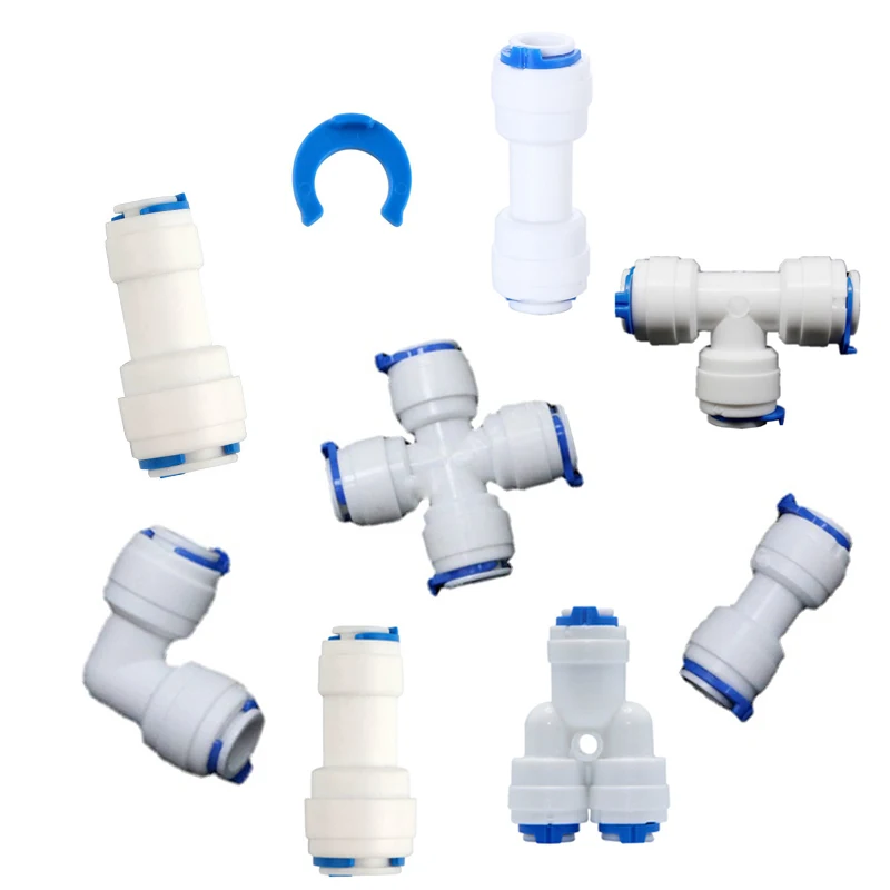 1/4" Side Male Thread Quick Connection 1/4" Tube Hose Equal Type T Water Fitting with Sealing Ring Reverse Osmosis Aquarium Tee
1/4" Side Male Thread Quick Connection 1/4" Tube Hose Equal Type T Water Fitting with Sealing Ring Reverse Osmosis Aquarium Tee