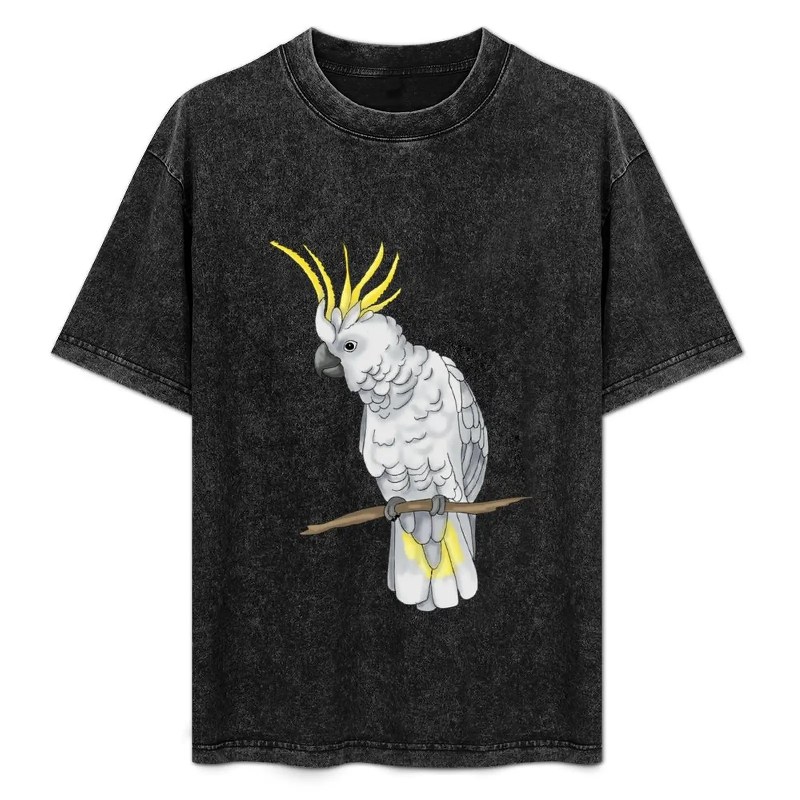 Sulphur Crested Cockatoo T-Shirt Basic Plain Short Sleeve Crew Neck Tee
Sulphur Crested Cockatoo T-Shirt Basic Plain Short Sleeve Crew Neck Tee