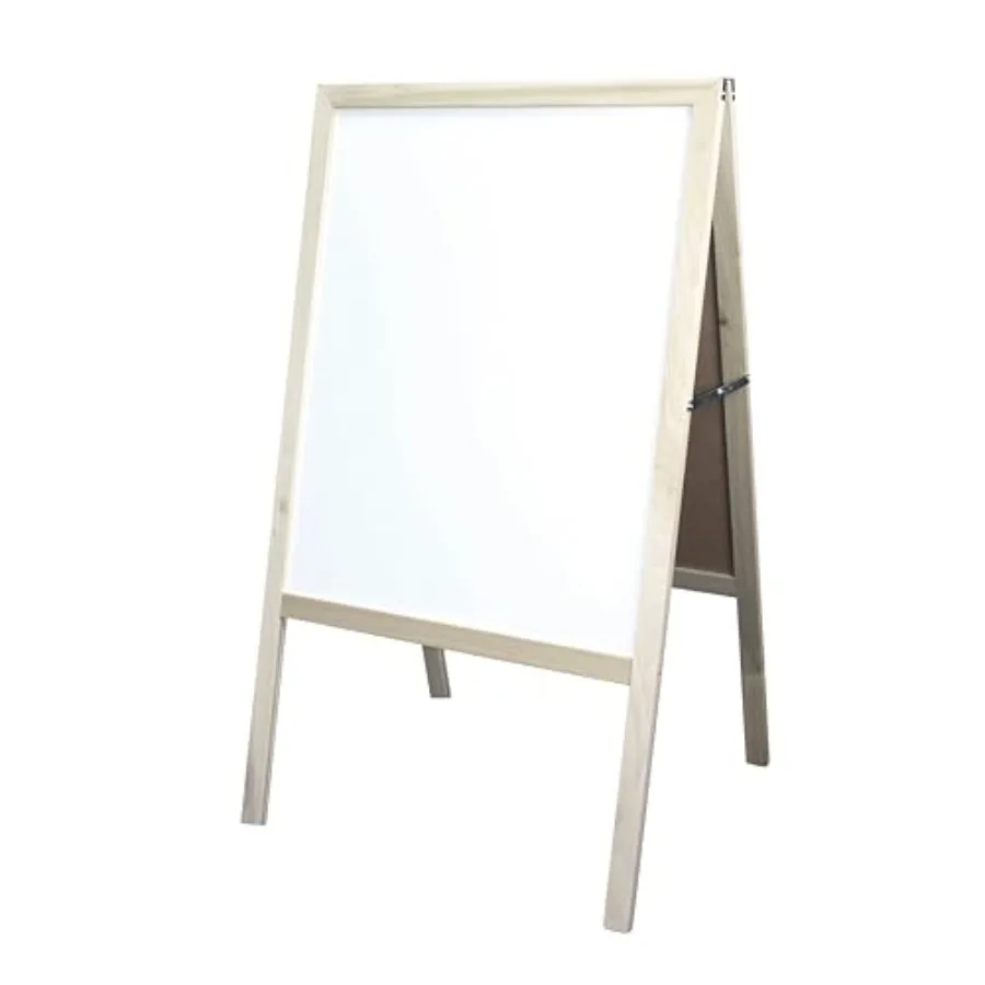 Marquee Easel, Natural Hardwood, White Dry Erase/Black Chalkboard, Menus Announcements for Restaurants Coffee Shops Sale
Marquee Easel, Natural Hardwood, White Dry Erase/Black Chalkboard, Menus Announcements for Restaurants Coffee Shops Sale