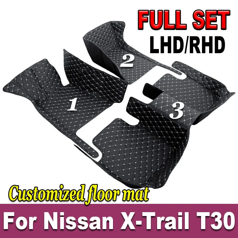 Автомобильный коврик для Nissan X-Trail T30 2001 ~ 2007 Кожаный коврик с защитой от грязи, аксессуары для автомобильных ковриков, напольные автомобильные аксессуары
Автомобильный коврик для Nissan X-Trail T30 2001 ~ 2007 Кожаный коврик с защитой от грязи, аксессуары для автомобильных ковриков, напольные автомобильные аксессуары