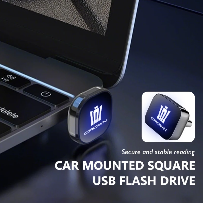 Car Mounted Square USB Flash Drive Mini Metal Music Storage Stick For Toyota Crown Yaris Corolla Prius Auris CHR Land Cruiser
Car Mounted Square USB Flash Drive Mini Metal Music Storage Stick For Toyota Crown Yaris Corolla Prius Auris CHR Land Cruiser