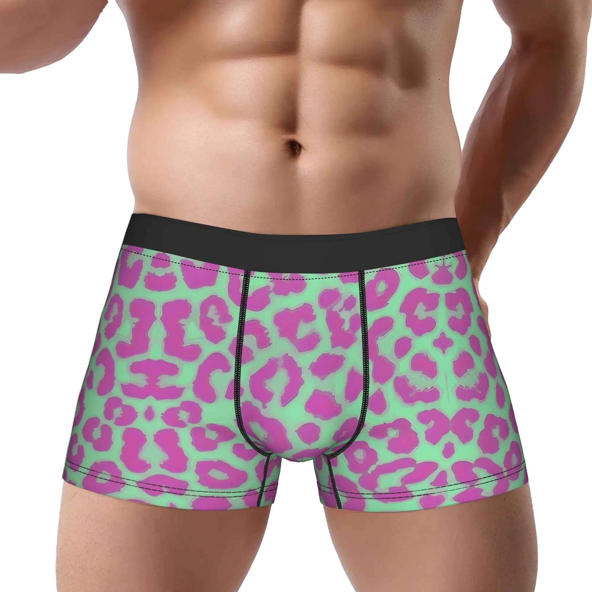 Green Neon Cheetah Leopard Print Underpants Breathbale Panties Man Underwear Ventilate Shorts Boxer Briefs
Green Neon Cheetah Leopard Print Underpants Breathbale Panties Man Underwear Ventilate Shorts Boxer Briefs