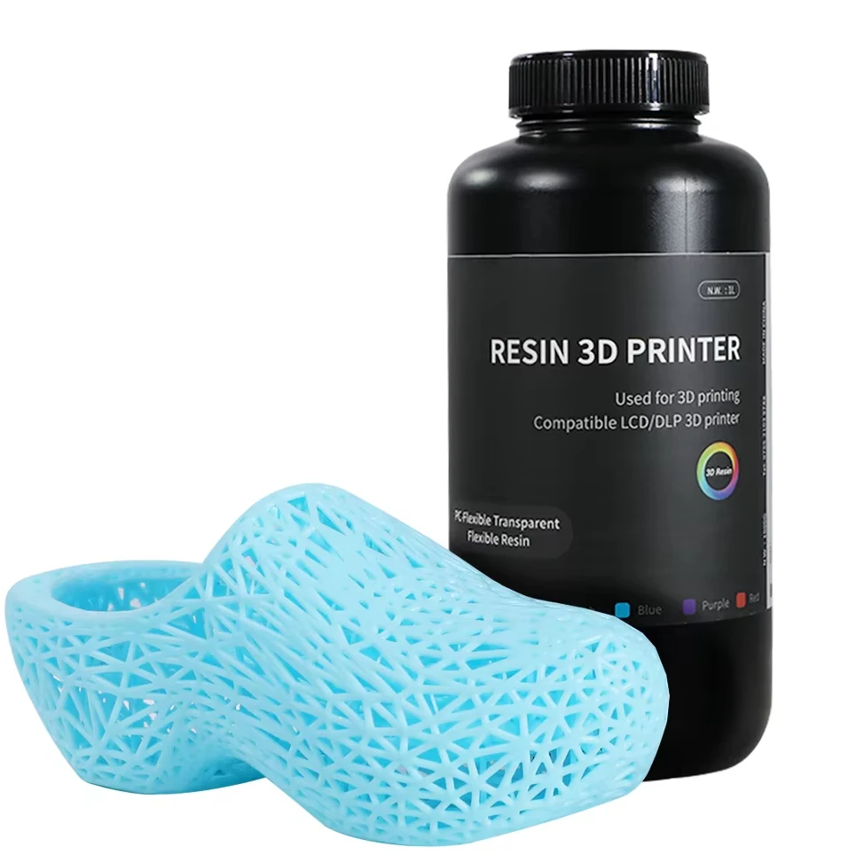 3D Printing Resins Rubber Resins Flexible Resinss for DLP & LCD 3D Printer 1000ml/bottle
3D Printing Resins Rubber Resins Flexible Resinss for DLP & LCD 3D Printer 1000ml/bottle