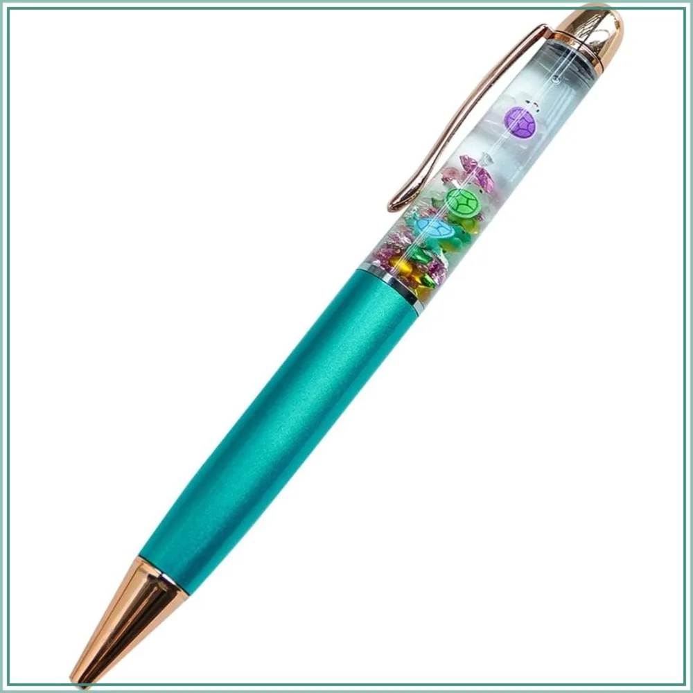 Turtle Glow In The Dark Fun Pens Cute Floater Floating Liquid Writing Journaling Office Pen Unique Gifts
Turtle Glow In The Dark Fun Pens Cute Floater Floating Liquid Writing Journaling Office Pen Unique Gifts