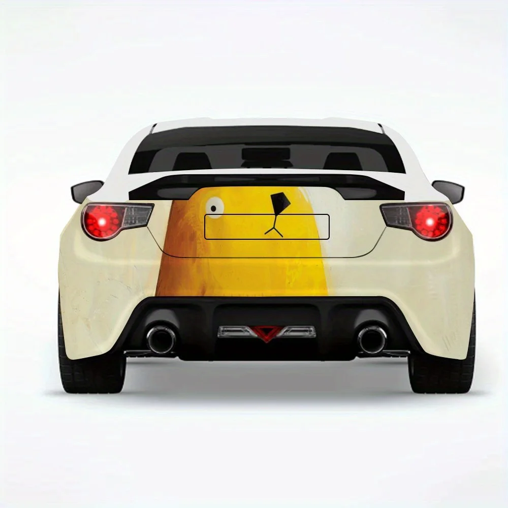 Yellow Creature With Apple Car StickerVinyl Decal for Car Rear, Waterproof Self-Adhesive Vinyl Stickers for Vehicle Tail & Bumpe
Yellow Creature With Apple Car StickerVinyl Decal for Car Rear, Waterproof Self-Adhesive Vinyl Stickers for Vehicle Tail & Bumpe