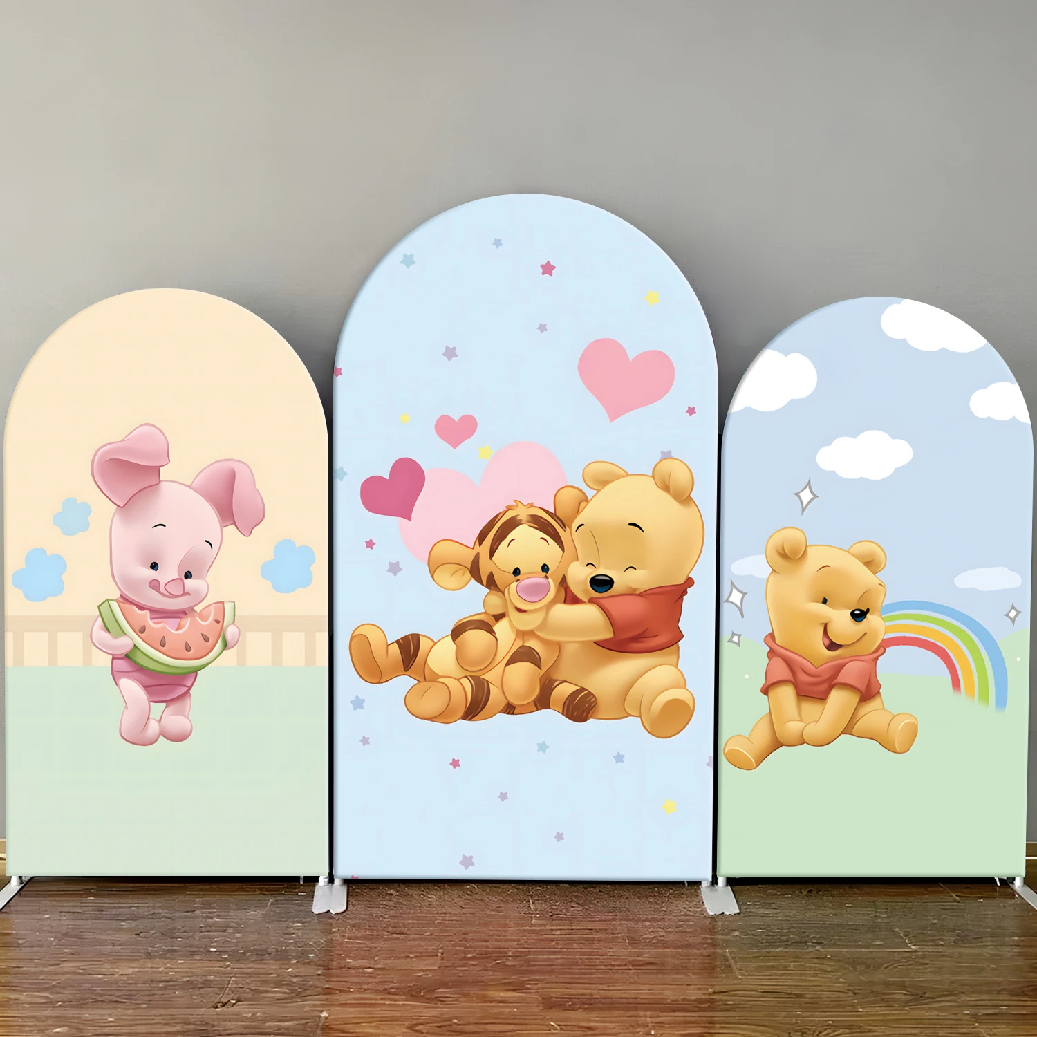 Disney Winnie The Pooh Piglet Tigger Arch Backdrop Cover Baby Shower Kids Birthday Party Decoration Photography Background Wall
Disney Winnie The Pooh Piglet Tigger Arch Backdrop Cover Baby Shower Kids Birthday Party Decoration Photography Background Wall
