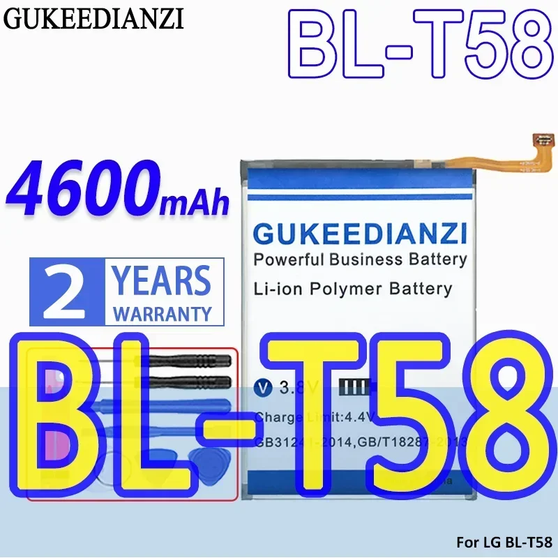 For LG BL-T58 Good Low-Temperature Performance High-Capacity 4600mAh Mobile Phone Battery
For LG BL-T58 Good Low-Temperature Performance High-Capacity 4600mAh Mobile Phone Battery