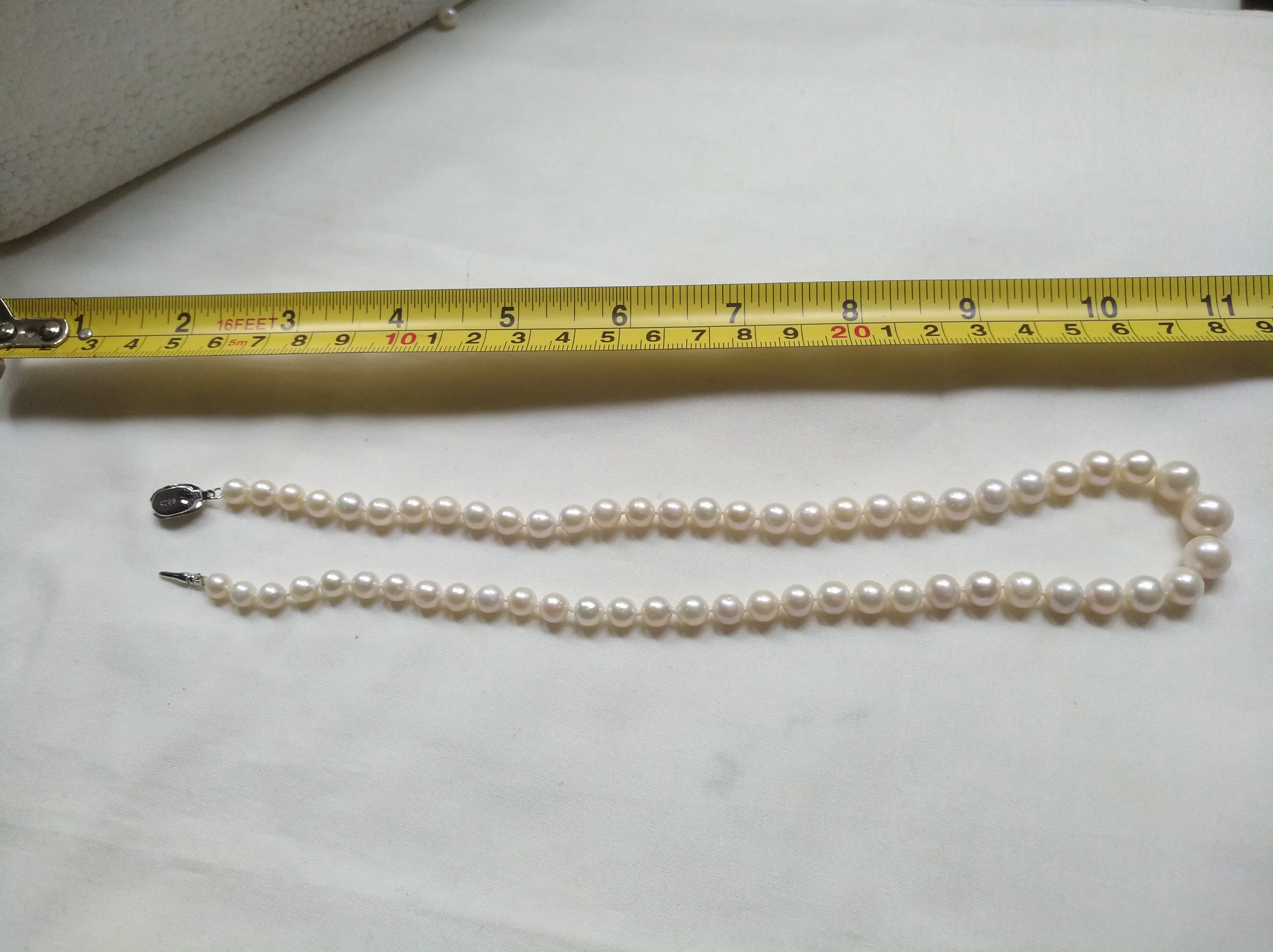 Suitable For Any Occasion gorgeous 6-10mm south sea round white pearl necklace18 inch
Suitable For Any Occasion gorgeous 6-10mm south sea round white pearl necklace18 inch
