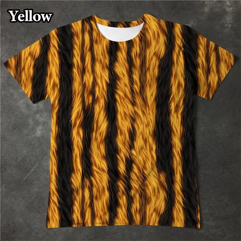 Retro Animal Skin Pattern T Shirt 3d Fashion Print Men Women Personalized Cool T Shirt
Retro Animal Skin Pattern T Shirt 3d Fashion Print Men Women Personalized Cool T Shirt