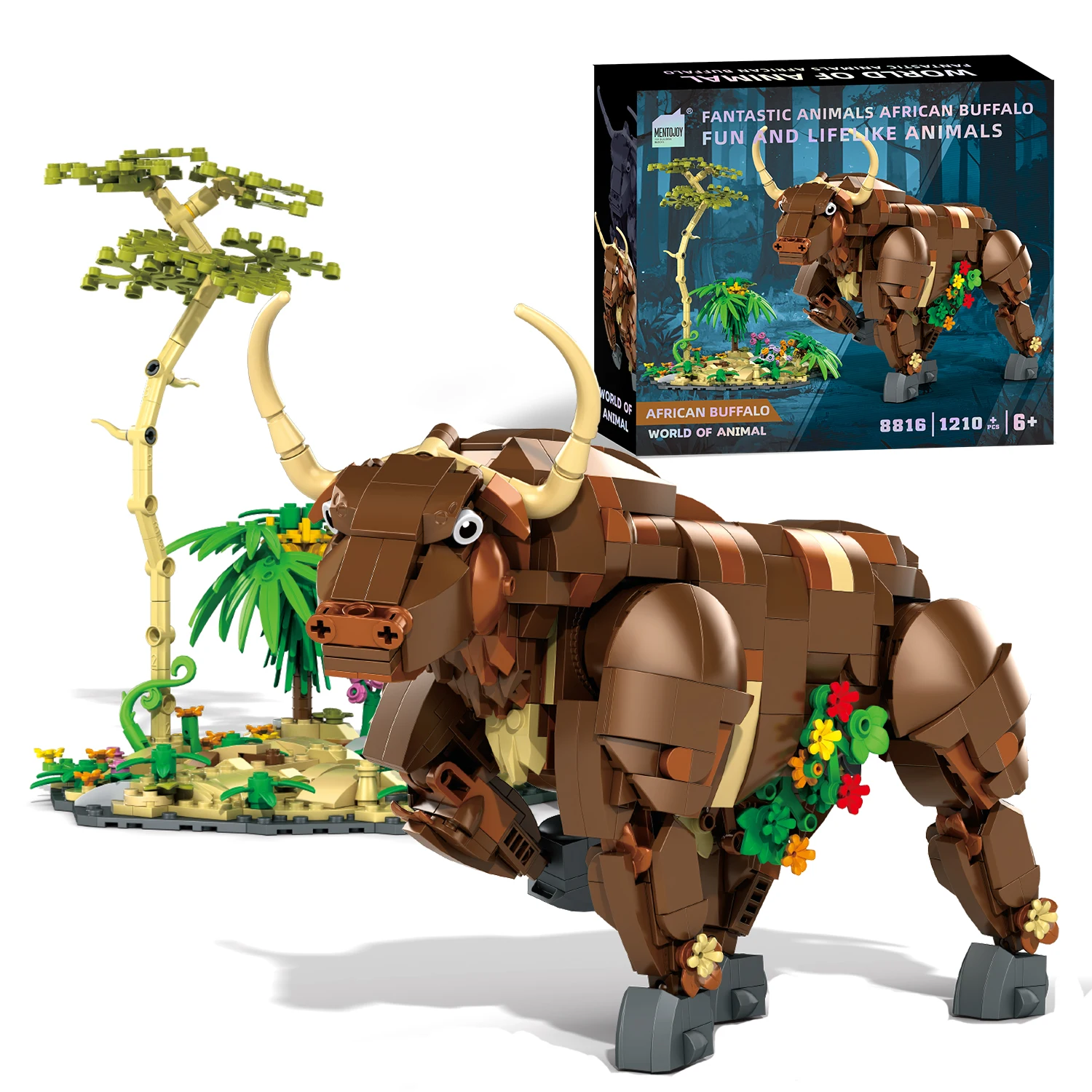 Great Plains Bison & Spanish Bullfighting 1210 Pieces Building Blocks Set Educational Toy for Children Aged 6-12
Great Plains Bison & Spanish Bullfighting 1210 Pieces Building Blocks Set Educational Toy for Children Aged 6-12