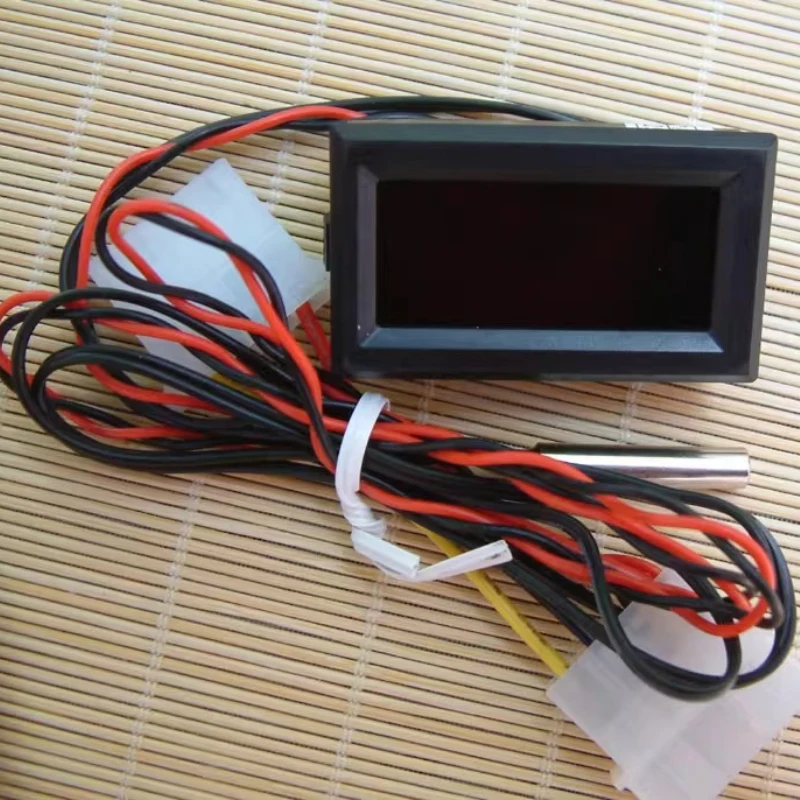 Water-cooled water tank, optical drive position with thermometer water tank pointer digital dual display
Water-cooled water tank, optical drive position with thermometer water tank pointer digital dual display