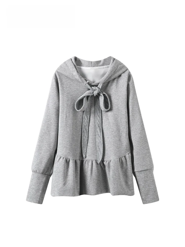 plus Size Hoodie Women's Autumn Winter New Style Knot Design Casual Loose Fit Cotton Sweatshirt for Plump Sister
plus Size Hoodie Women's Autumn Winter New Style Knot Design Casual Loose Fit Cotton Sweatshirt for Plump Sister