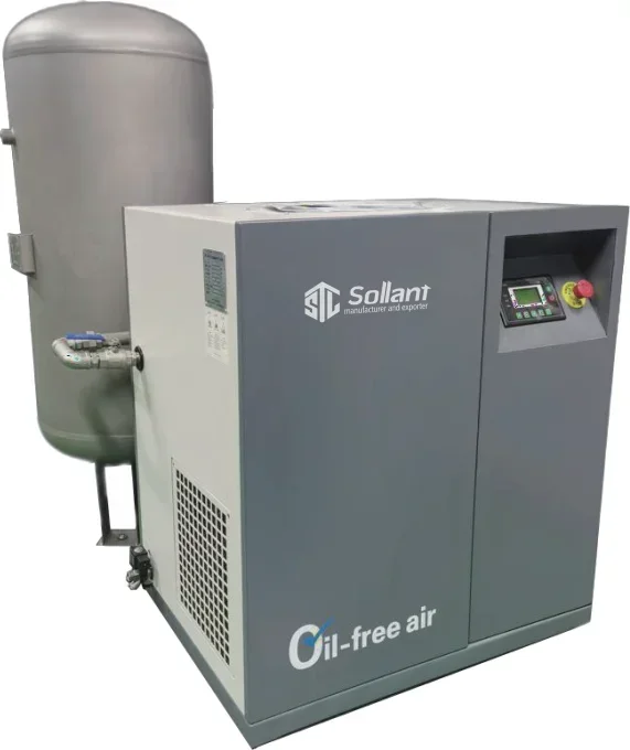 High pressure two stage scroll micro-oil screwair compressor machine with Touch Screen Control operation system air compressor
High pressure two stage scroll micro-oil screwair compressor machine with Touch Screen Control operation system air compressor