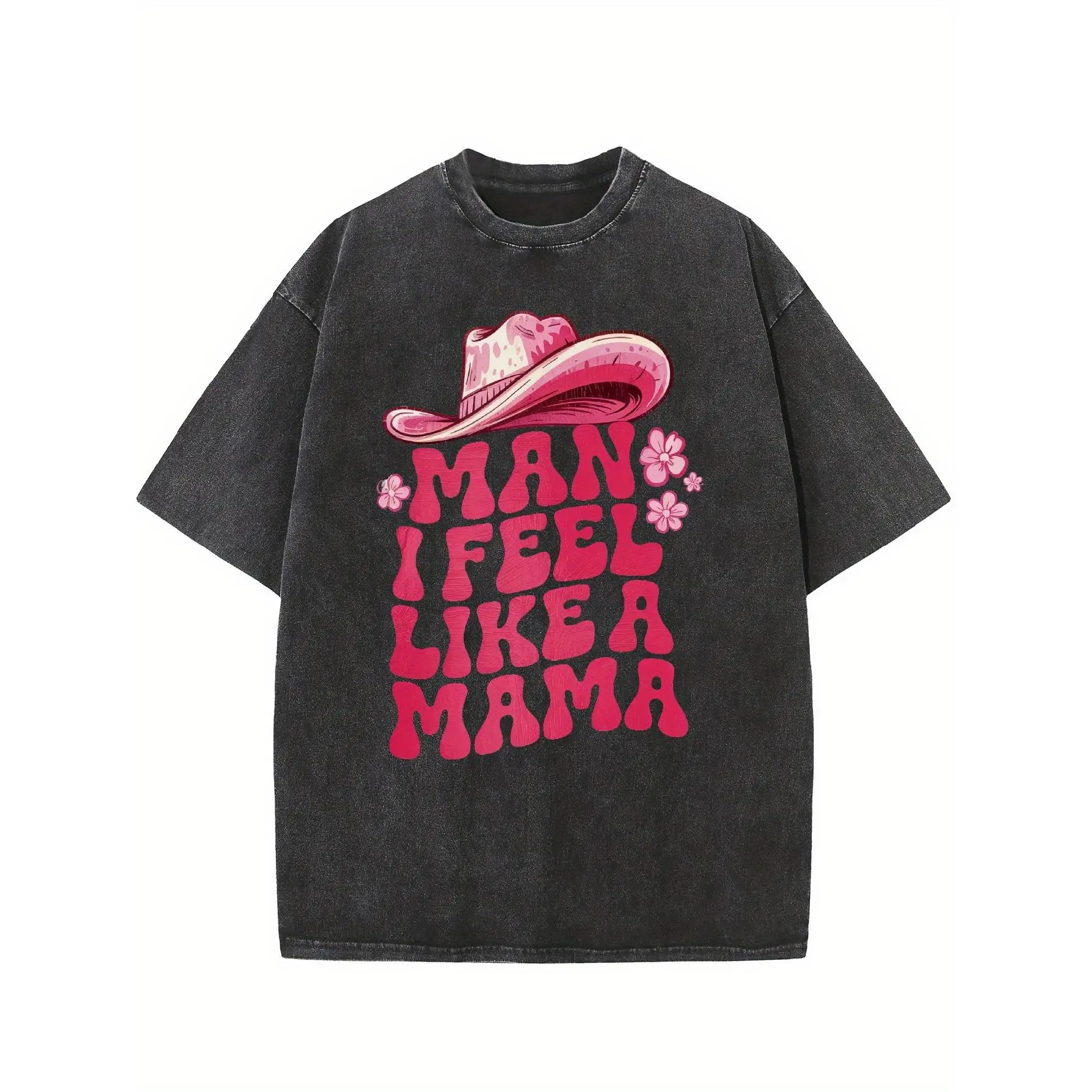 Oversized Vintage Cowgirl T-shirt for Women Funny "I Feel Like a Mama" Graphic Tee Country Music Fans Top Mother's Day Gifts
Oversized Vintage Cowgirl T-shirt for Women Funny "I Feel Like a Mama" Graphic Tee Country Music Fans Top Mother's Day Gifts